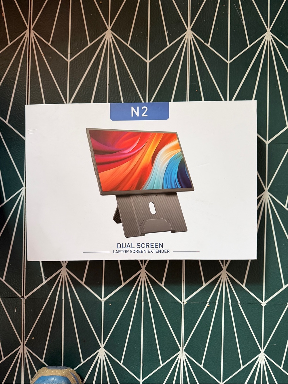 Dual Screen Laptop Extender Stand - Black